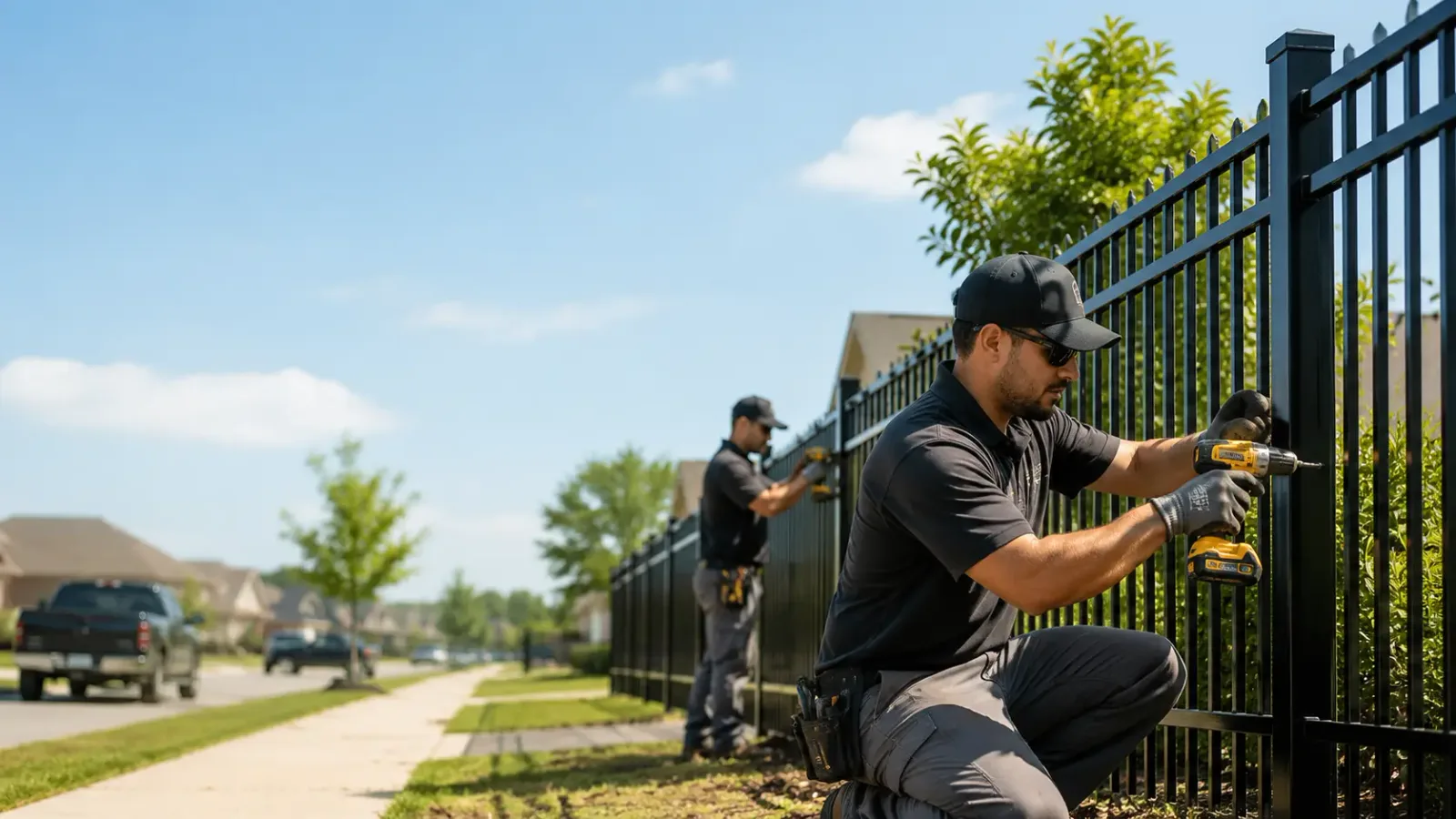 Metal Fence Installation in Willowbrook, IL